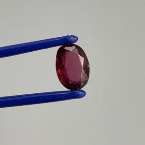 3.57 Carat Raspberry Tourmaline Faceted Oval Cut