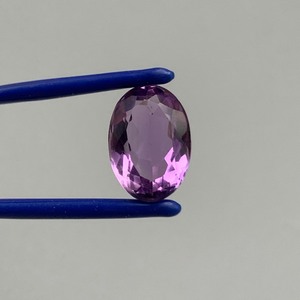 7.80 Carat Amethyst Faceted Oval Cut
