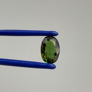 3.19 Carat Green Tourmaline Faceted Oval Cut