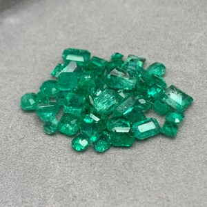 7.98 Carat Emerald Assorted Mixed Cut Large Lot of Loose Stones