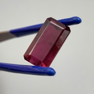 7.16 Carat Rubellite Tourmaline Emerald Cut