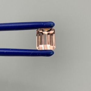 2.06 Carat Morganite Emerald Cut
