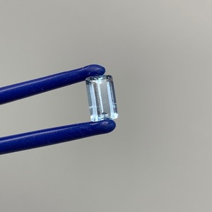 0.86 Carat Aquamarine Rectangular Step Cut