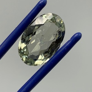 9.66 Carat Green Quartz Faceted Oval Cut