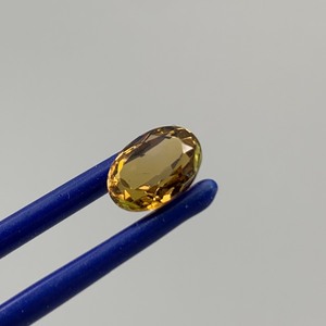 1.80 Carat Citrine Faceted Oval Cut
