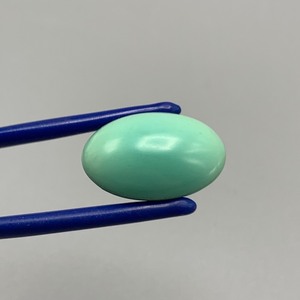 11.60 Carat Green Turquoise Oval Cabochon Cut