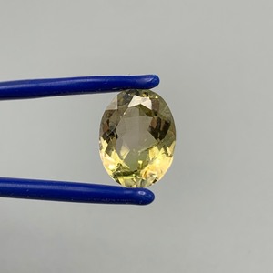 6 Carat Green Tourmaline Faceted Oval Cut