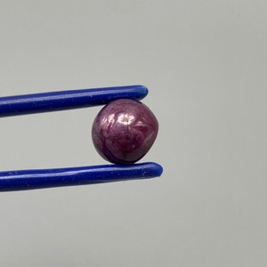 5.38 Carat Star Ruby Irregular Round Cabochon Cut