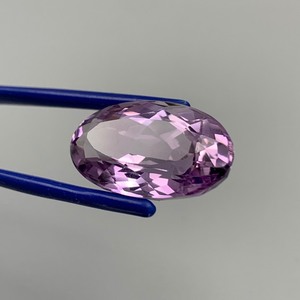 22.50 Carat Amethyst Elongated Faceted Oval Cut