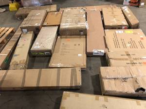 Pallet of Assorted Furniture Varius Models Sizes and Conditions  Customer Returns See Pictures