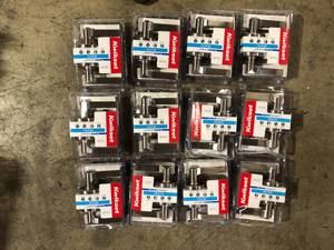 Lot of Kwikset Hollis Round Rose Satin Nickel Privacy BedBath Door Lever   Customer Returns See Pictures