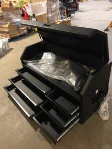 Husky Heavy Duty 56 in. 6-Drawer Chest Customer Returns See Pictures