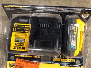 DEWALT 20V MAX POWERSTACK Compact Battery Starter Kit  Customer Returns See Pictures
