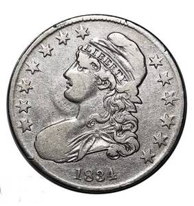 1834 Capped Bust Half Dollar