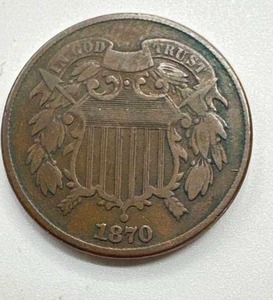 1870 Two Cent Piece