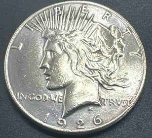 1926 Silver Peace Dollar