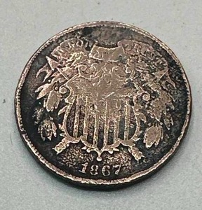 1867 Two Cent Piece