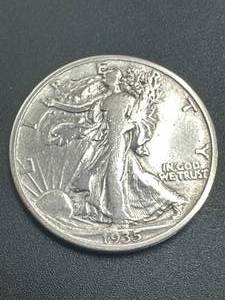 1935 Walking Liberty Half Dollar