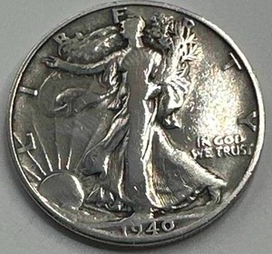 1940 Walking Liberty Half Dollar