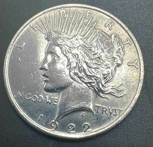 1922 Silver Peace Dollar