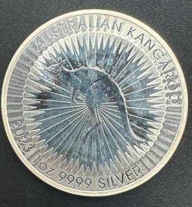 1oz .999 Silver Australian Kangaroo Round