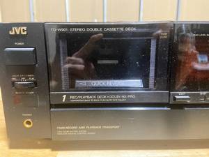 lot 7 image: JVC TD-W901 Stereo Double Cassette Deck with Quick Reverse