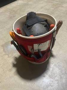 lot 15 image: Assorted Hand Tools and Bucket Organizer with Bucket