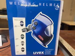 lot 16 image: Optrel Satellite Blue Welding Helmet, OSE Evolution Series