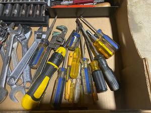 lot 43 image: Assorted Hand Tools and Mechanics Tool Set