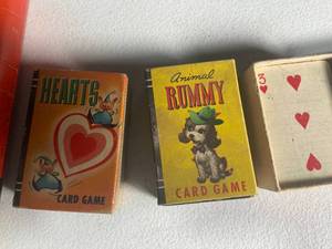 lot 72 image: Vintage Card Games and Pick-Up Sticks Bundle