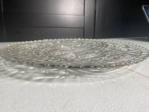 lot 84 image: Vintage Cut Glass Serving Platter