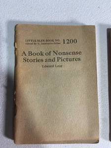 lot 86 image: Vintage Little Blue Books Collection, Assorted Titles