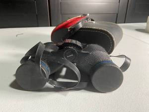 lot 118 image: Black RTC Binoculars with Carrying Case