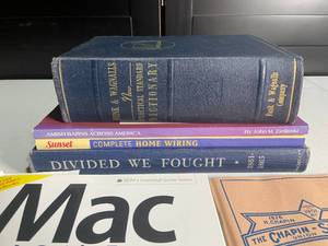 lot 123 image: Assorted Book Collection Including Vintage, Home Improvement, and Apple Mac Guide