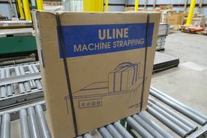lot 95 image: U-Line S-6431 White Machine Strapping