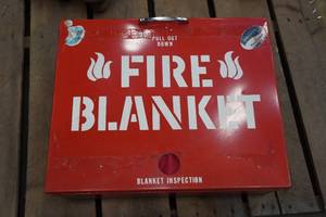 lot 14 image: Zee Medical Emergency Fire Blanket