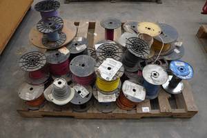 lot 25 image: Assorted Spools of Wire