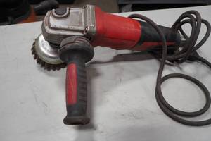 lot 110 image: Milwaukee Corded Angle Grinder