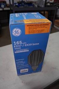 lot 195 image: GE ED37 4000K 20k Lumens Light Bulb