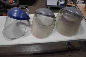 lot 171 image: 3 Clear Grinding Shields