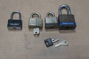 lot 179 image: Assorted Master Locks