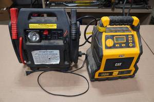 lot 212 image: 2 Portable Jump Starters