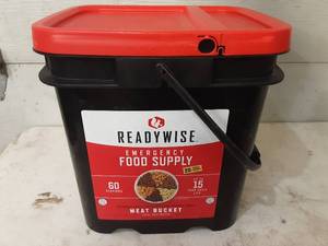 Ready Wise 60 Serving Emergency Food Supply Meat Bucket