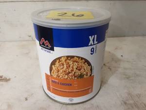 XL Survival Food Rice and Chicken 9 Servings