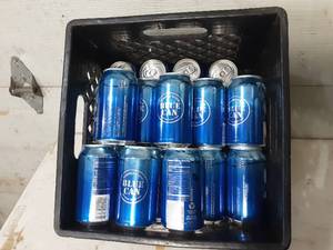 Purified Water Blue Can