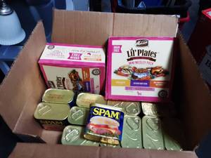 2 Packs of wet Dog Food & Spam