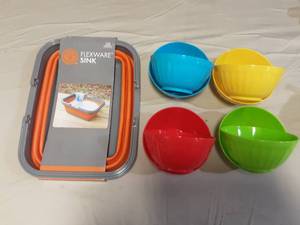 Flexware Sink and 8 Bowls