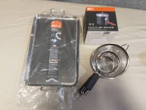 Griddle, Mini Boiler, and Strainers