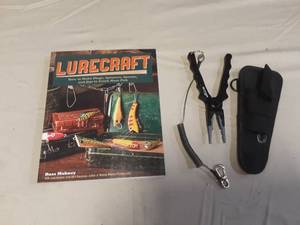 Lurecraft book with Fishing Pliers
