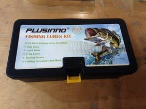 210pcs Fishing Lures Kit